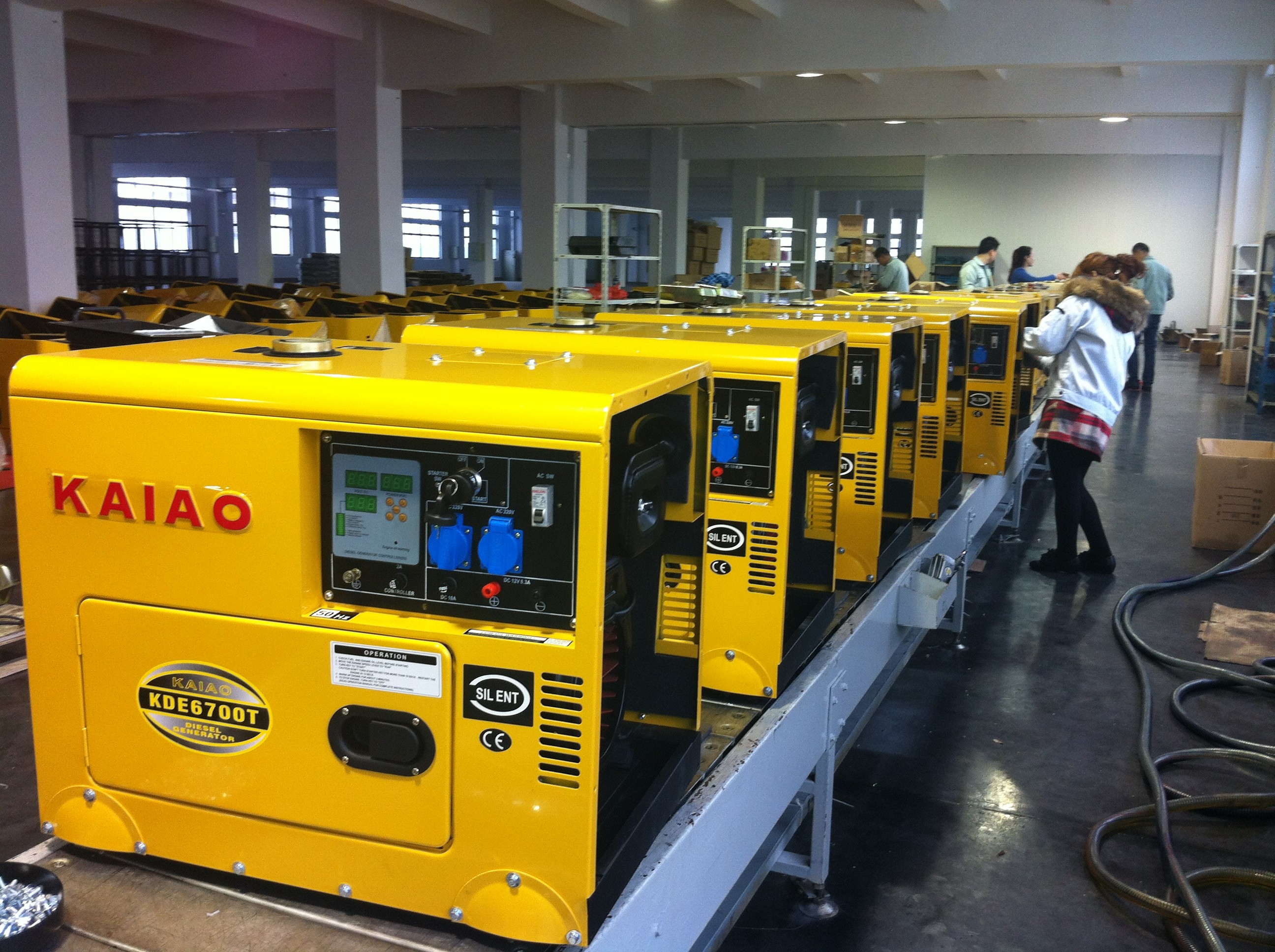 Wuxi Kaiao Power Machinery Co.,Ltd. factory production line
