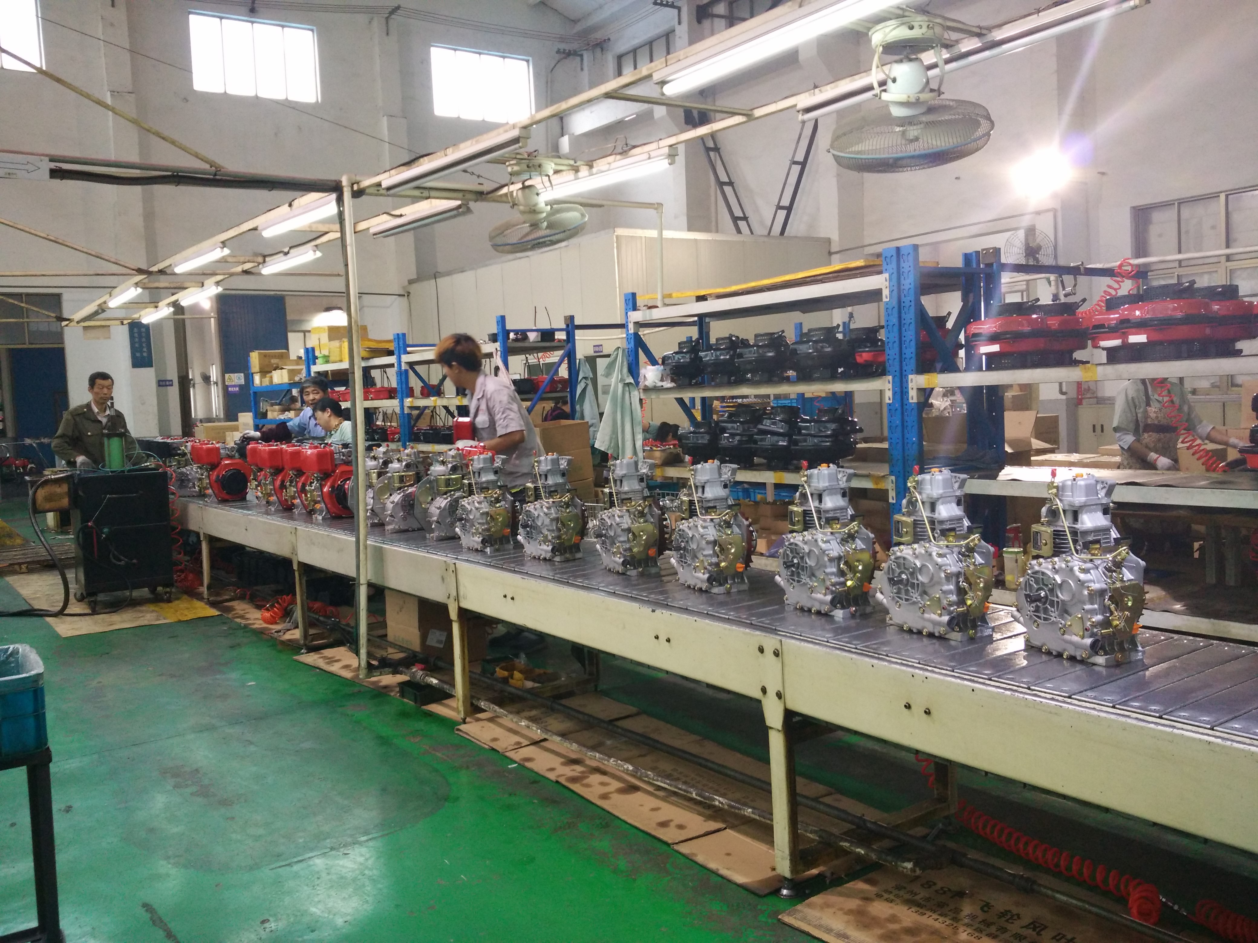 Wuxi Kaiao Power Machinery Co.,Ltd. factory production line