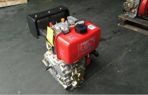 Low Vibration Tiller Engine 1 Cylinder Compact Designed Pressure Splashed Lubricating System