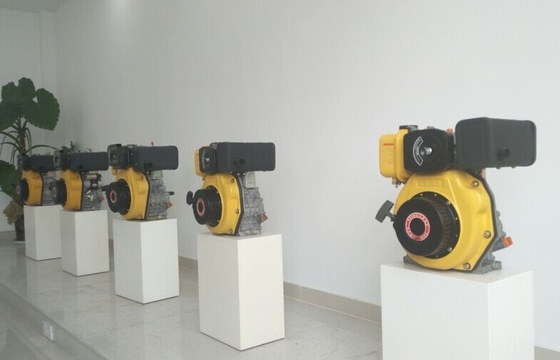 8kw 1500rpm Portable Diesel Engine Single Cylinder CE ISO Certification