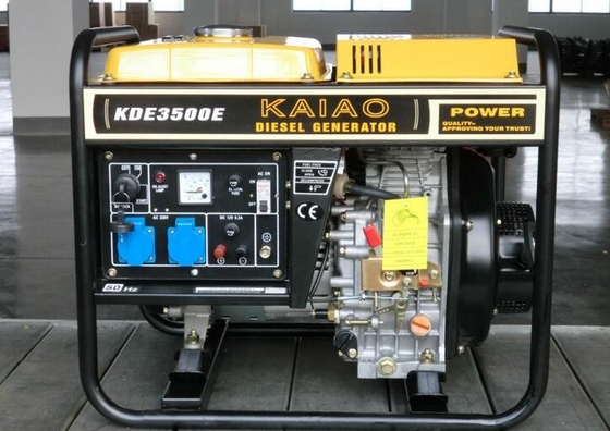 3kva Open Frame One Cylinder Diesel Generator Vertical Direct Injection