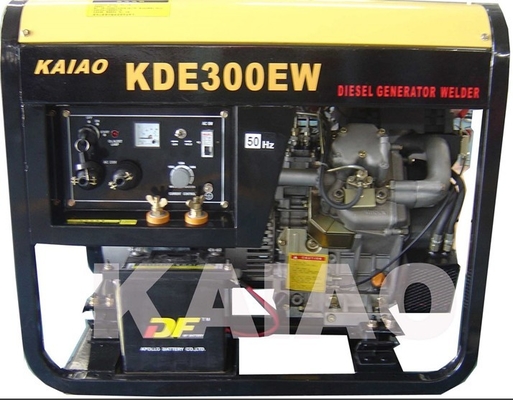 Single Phase 3kva Diesel Welder Generator , Portable Welding Generator Set