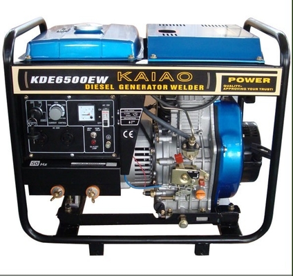 Open Frame Diesel Welder Generator 50hz 200A 3000rmp With Electric Starter