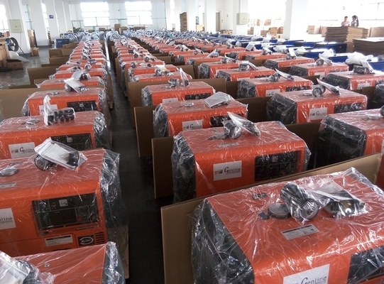 Enclosed Shop Small Ultra Silent Generator Fuel Efficient AVR Excitation System