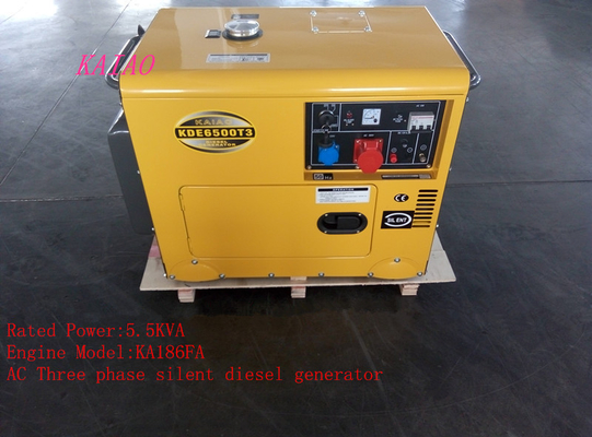 5KVA Small Diesel Standby Generators Residential , Low Noise Diesel Generator