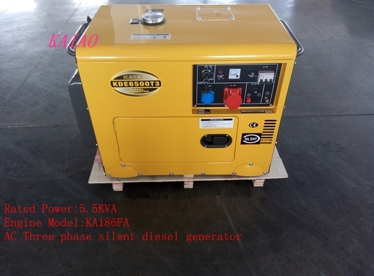 5KVA Small Diesel Standby Generators Residential , Low Noise Diesel Generator