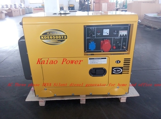 5KVA Small Diesel Standby Generators Residential , Low Noise Diesel Generator