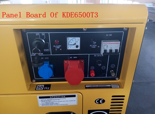 5KVA Small Diesel Standby Generators Residential , Low Noise Diesel Generator