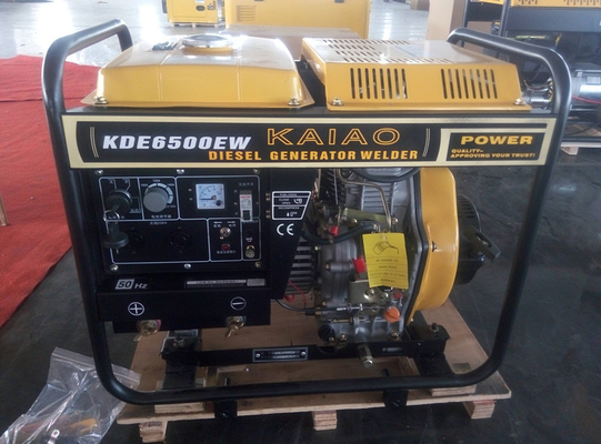 3000 rpm Small Diesel Generators Welding Machine Self-Excited Constant Voltage Excitation