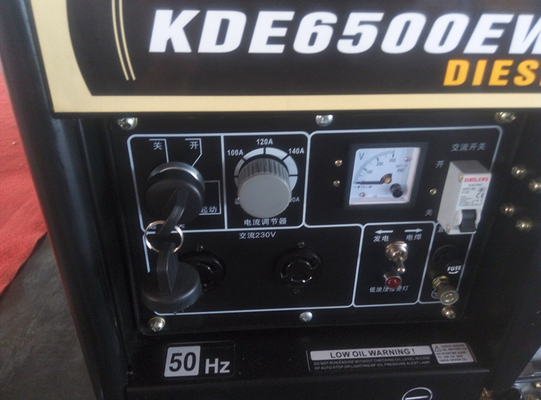 160A - 180A Super Quiet Small Diesel Generators 2KW Electric Start / Hand Start System