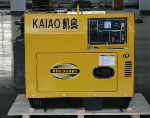 3KW Small Silent Diesel Generator , Standby Diesel Generators For Home