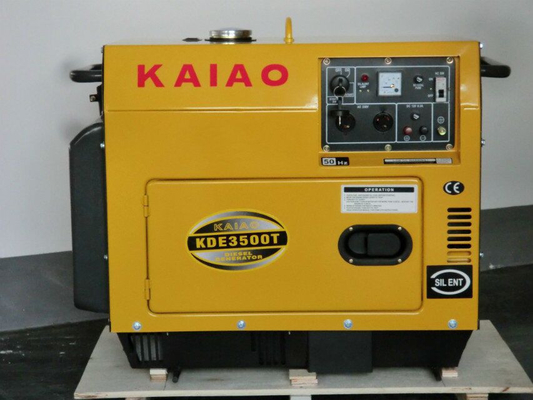 3KW Small Silent Diesel Generator , Standby Diesel Generators For Home