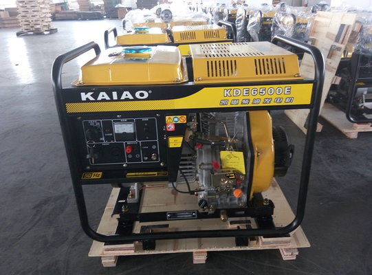 Professional Small Portable Diesel Generators Air Cooled CE Certification
