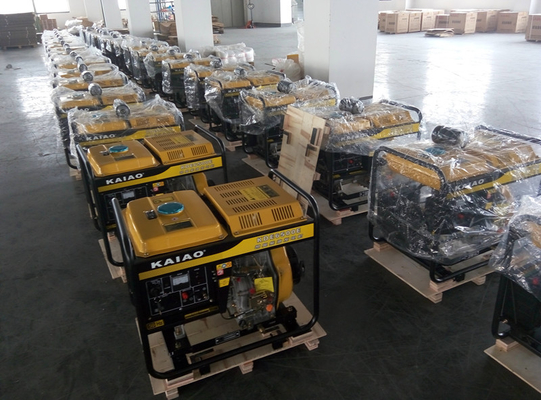 Professional Small Portable Diesel Generators Air Cooled CE Certification