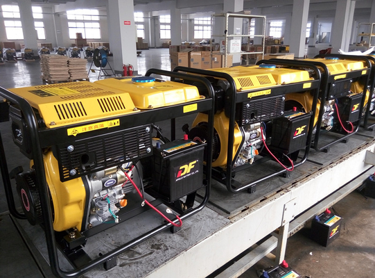 Professional Small Portable Diesel Generators Air Cooled CE Certification