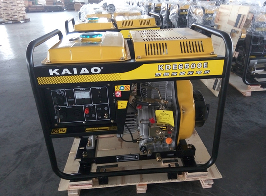 Professional Small Portable Diesel Generators Air Cooled CE Certification