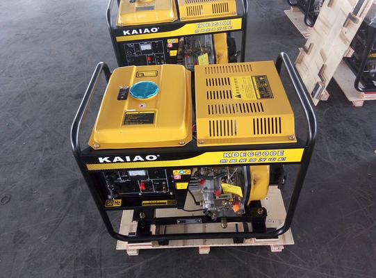 Professional Small Portable Diesel Generators Air Cooled CE Certification