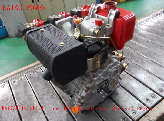 0.247L Displacement Air Cooled Diesel Engine With Recoil Start / Electric Satrt System