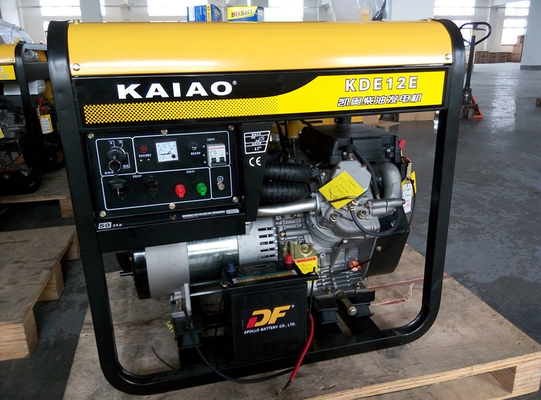 Fully Power Output Open Frame Diesel Generators 10KW With Low Noise / Smooth Operation