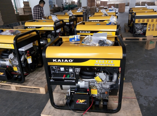 Fully Power Output Open Frame Diesel Generators 10KW With Low Noise / Smooth Operation