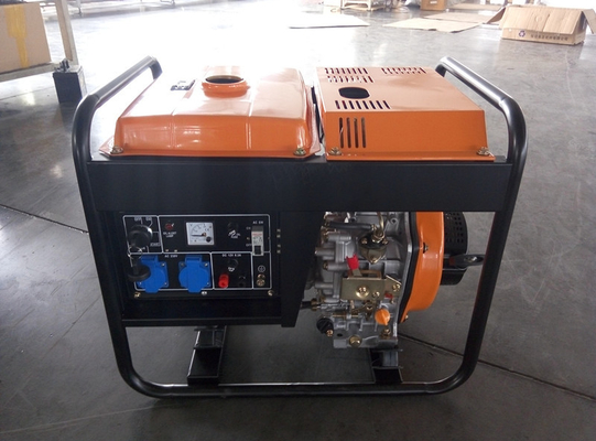 AC Single Phase Open Diesel Generator 3KW Max Power , 640*480*530mm