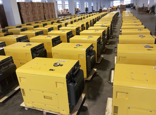 Professional 5KW Silent Diesel Generator Unit For School