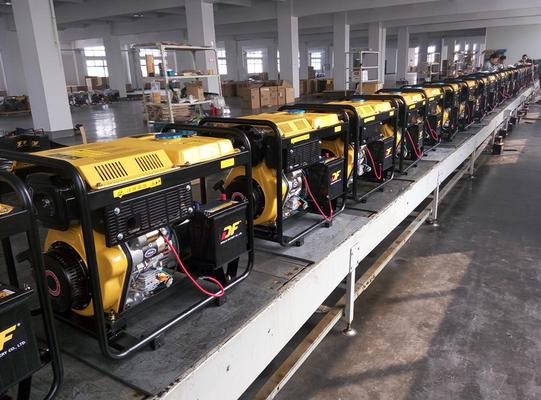 5KVA Open Frame Small Diesel Generators 100% Copper Wire For Home Use