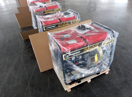 Compact Diesel Generator , 5KW AC Electric Start Generator With Professional Air - Cooled