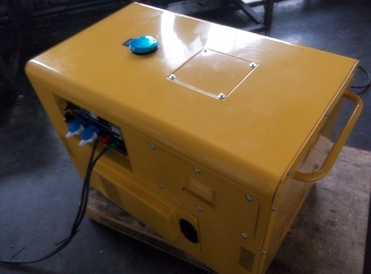 KDE12T 8KW portable Miniature Diesel Generator , Diesel Engine Generator Set With Electric Starting