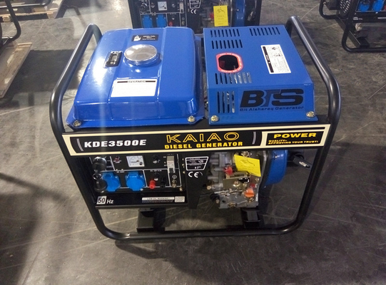 Low Fuel Small Diesel Generators 50 / 60HZ Less Engineering And Programming