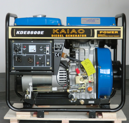 Model KDE8600E KAIAO Brand 6kw Diesel Generator Set
