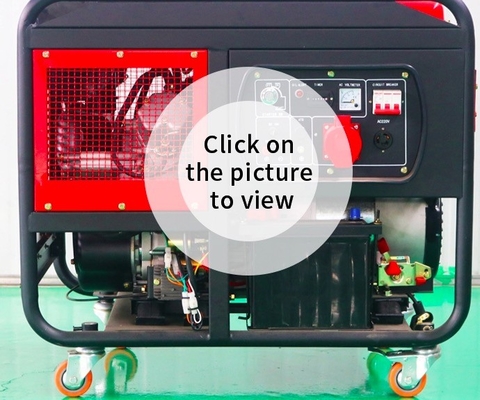 387*330*360mm 2 Cylinder Air Cooled Diesel Engine With ISO9001